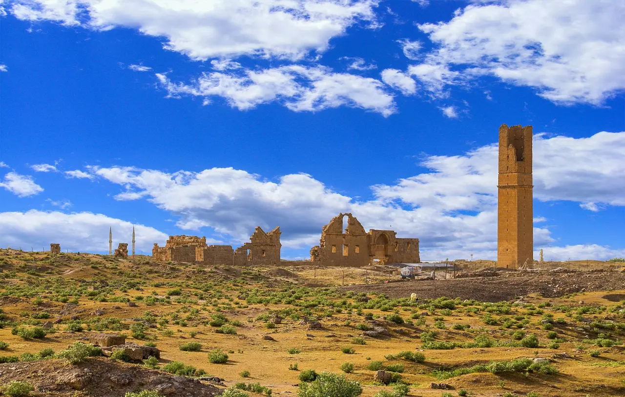 Harran · Great Mosque and beehive houses