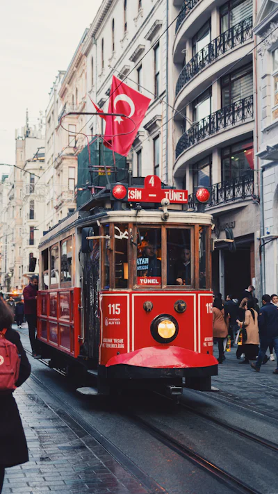 İstanbul katlanır gezi haritası